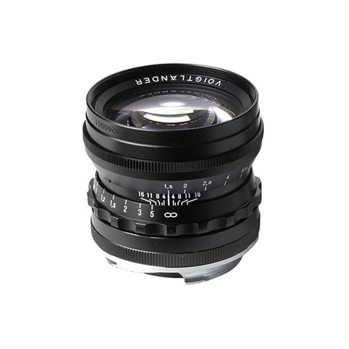 보이그랜더 대구경 NOKTON Vintage Line 75mm F1.5 ASP 블랙 VM마운트 망원렌즈