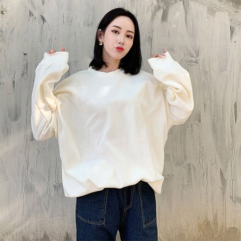 오키진 후리스 맨투맨