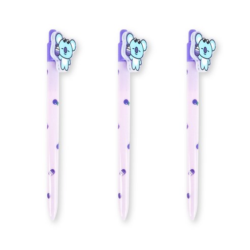 BT21 아크릴 피규어볼펜, 코야, 3개