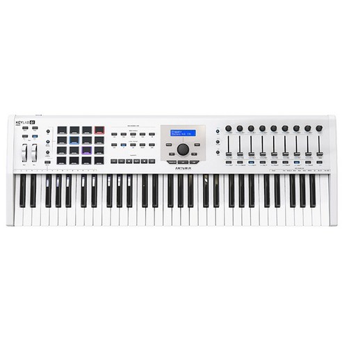 아투리아 마스터키보드 키랩 신디사이저 61 MK2, 화이트, 1개