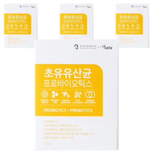셀핏 프로바이오틱스 초유유산균, 30g, 4개