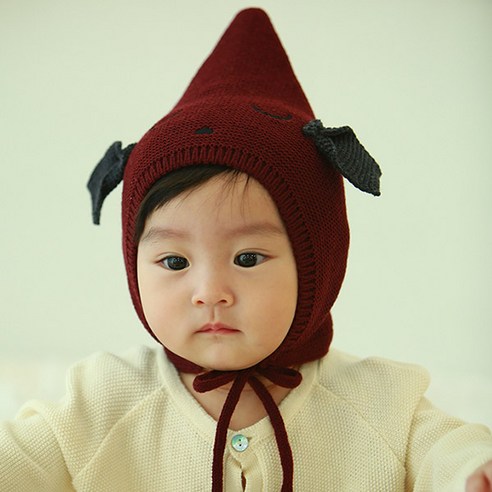 무슈 유아용 슬리핑 요정 파일럿모자