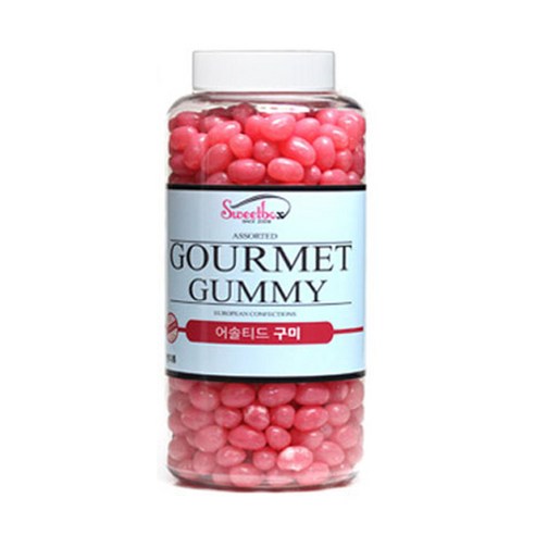 고메 라즈베리향 젤리빈, 800g, 1개