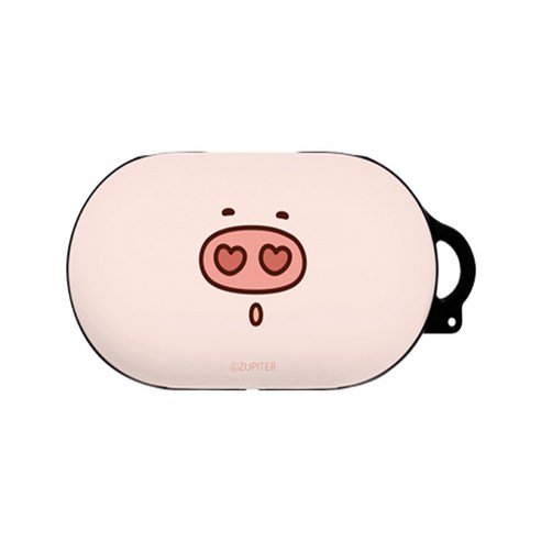 뚠뚠이 나이스 버즈 이어폰 케이스, 러브페이스