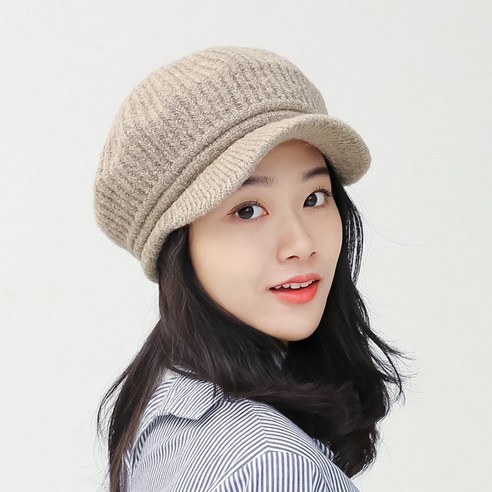 웨스트무브 헌팅 울 니트 겨울 빵모자
