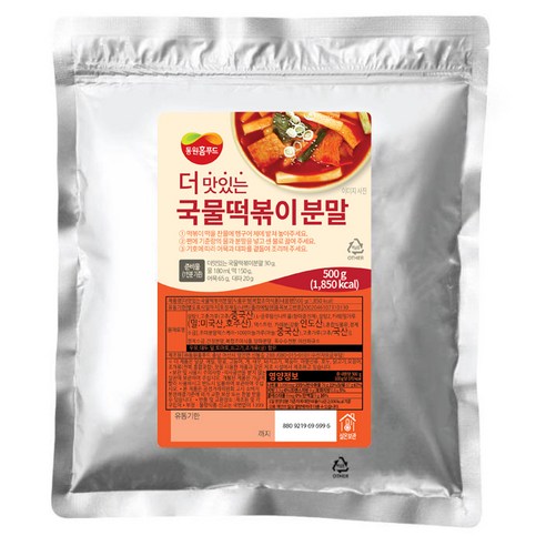 동원홈푸드 더맛있는 국물떡볶이 분말, 500g, 1개