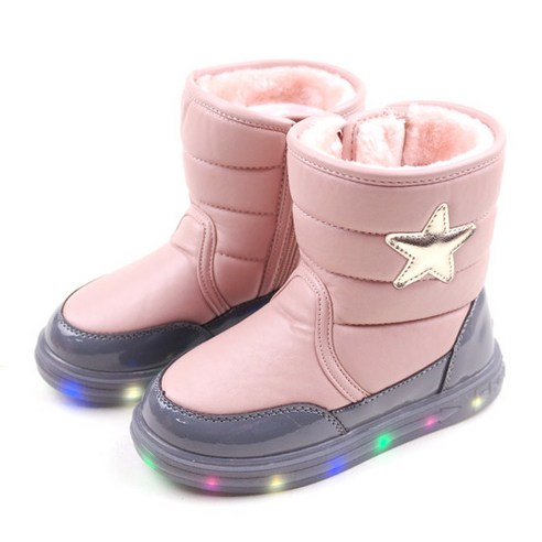 아동용 스타 LED 라이팅 부츠