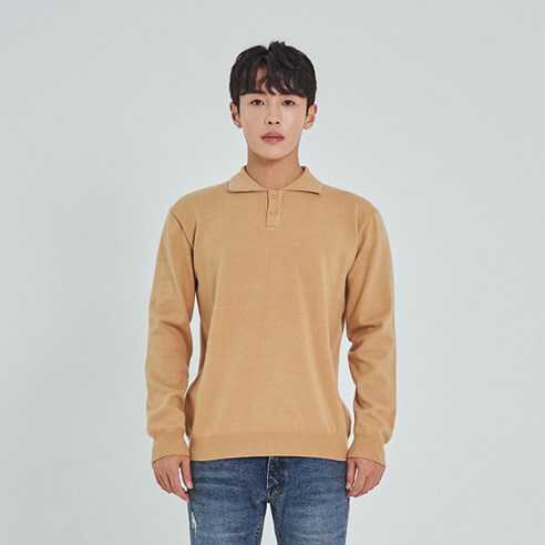 빅사이즈클럽 남성용 DG 카라RNP 니트