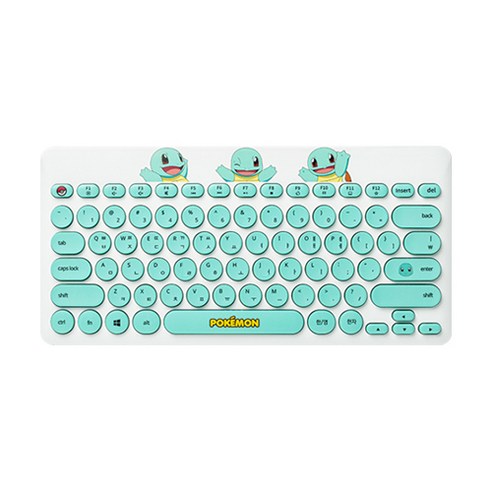 포켓몬스터 PC 포켓몬 무선 키보드, GP-TM-WK, 꼬부기, 텐키리스