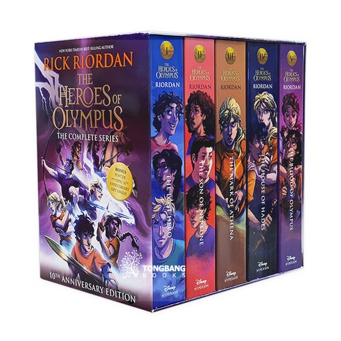 The Heroes of Olympus 5 Books Box Set (With Poster)_퍼시잭슨 박스세트:, Tarah DeWitt