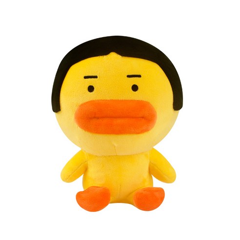 B급패밀리 앉은인형, 25cm, 열로우 외(트윈덕 노랑오리)