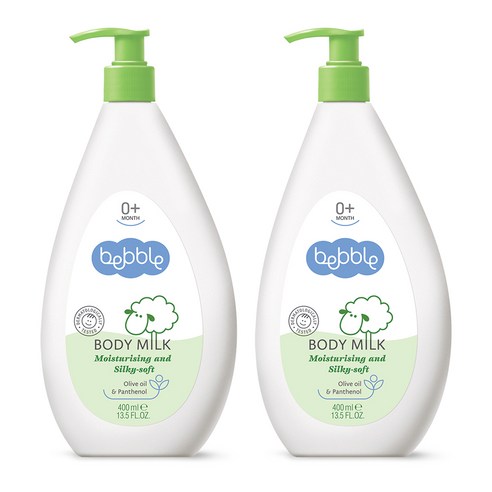 베블 바디밀크 유아로션, 400ml, 2개