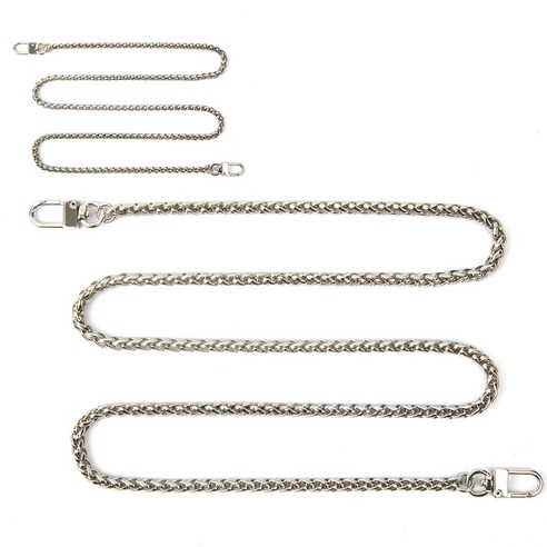 브랜드얀 감성 볼륨체인 120cm, 니켈, 2개