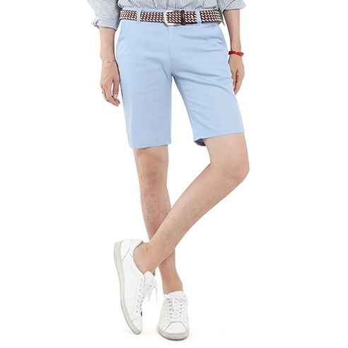 남성용 면스판 5부 반바지, 소라
