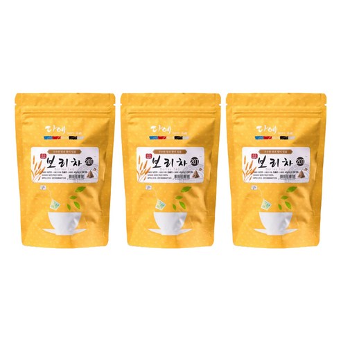 다예 삼각티백 보리차, 2g, 20개입, 3개