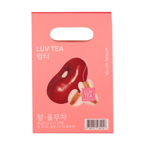 럽티 팥 팥율무차 티백, 2g, 15개