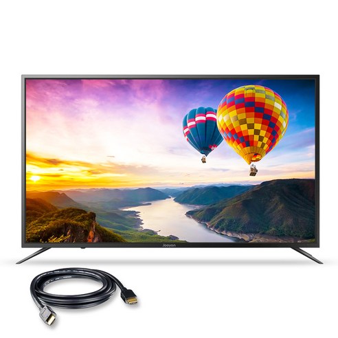 주연전자 UHD HDR 139cm smart TV JYE-DS550U 무결점 + HDMI 케이블, 스탠드형, 방문설치