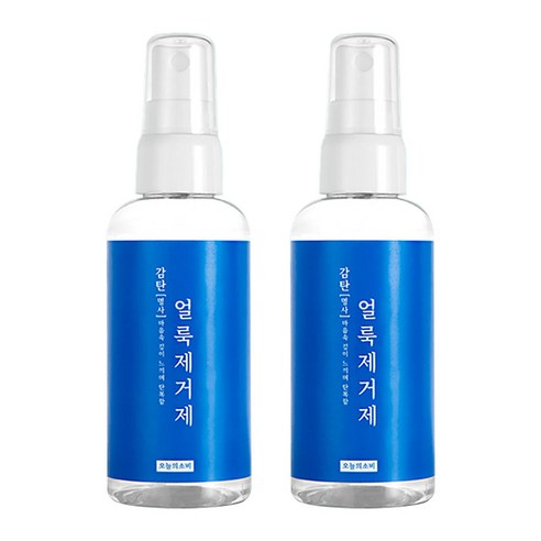 오늘의소비 감탄 얼룩제거제 휴대용, 80ml, 2개