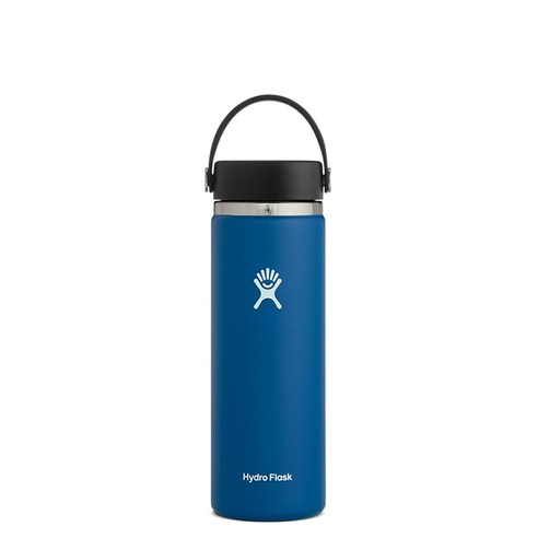 하이드로플라스크 와이드마우스 보온보냉병, 코발트, 591ml