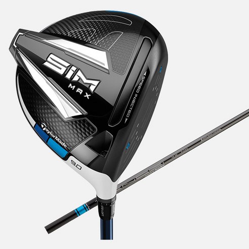테일러메이드 남성용 SIM MAX 드라이버 TENSEI BLUE 샤프트