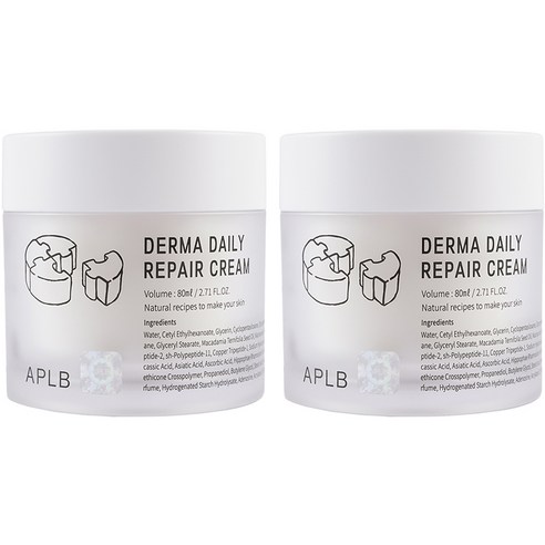 에이플비 더마 데일리 리페어 크림, 80ml, 2개