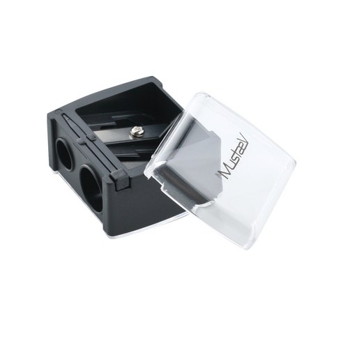머스테브 듀얼 펜슬 샤프너 2홀 8mm 12mm 탁월한 품질과 실용적인 디자인