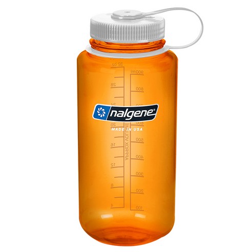 날진 트라이탄 와이드 마우스 보틀, 오렌지, 1L
