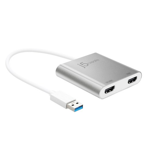 확장된 디스플레이와 고해상도 지원을 위한 넥스트 USB 3.0 to 듀얼 HDMI 멀티 모니터 어댑터