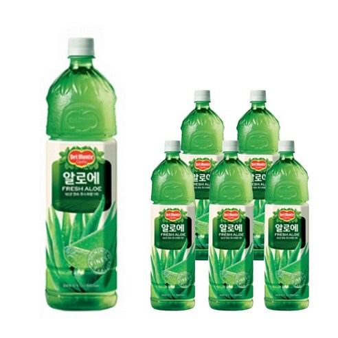 델몬트 알로에 주스, 1.5L, 6개