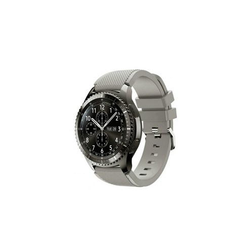 아이엠판다 갤럭시워치 기어S3 46mm 우레탄 밴드 스트랩 22mm, 그레이, 1개