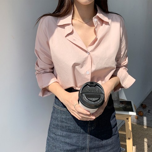 엔비룩 여성용 로얄 베이직 셔츠