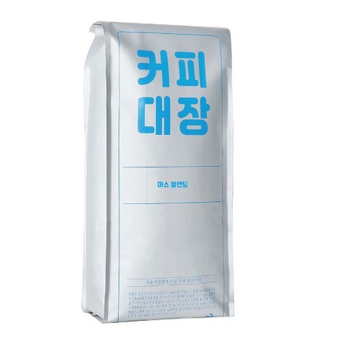 커피대장 마스 블랜딩 원두커피, 홀빈, 1kg