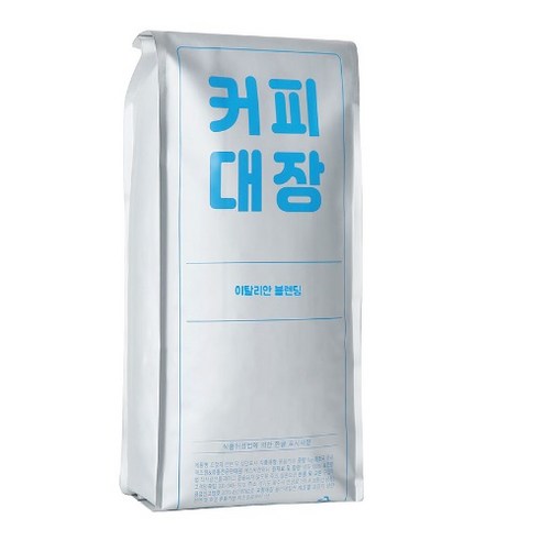 커피대장 이탈리안 블랜딩 원두커피, 홀빈, 1kg
