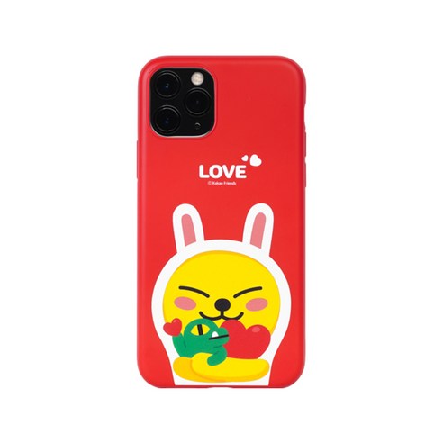 카카오프렌즈 러브 소프트 휴대폰 케이스