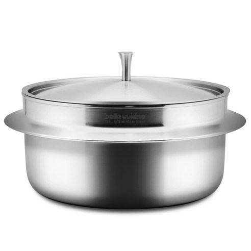 벨라쿠진 통3중 뚝배기 찌개 냄비, 20cm, 1개