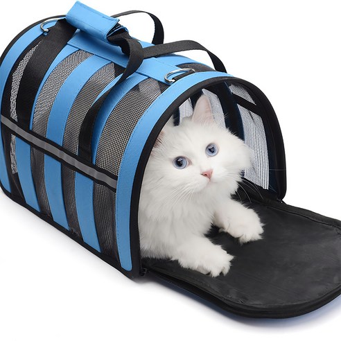 에코벨 강아지 망사케리어, 블루