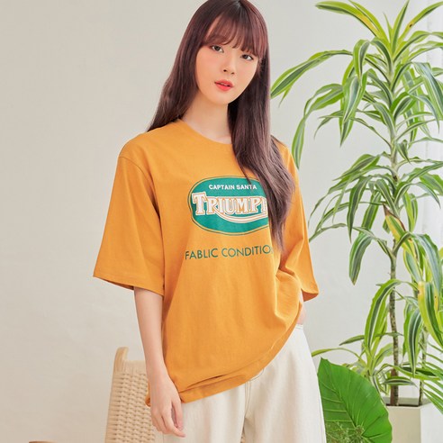 반에이크오 여성용 캡라운드 반팔티