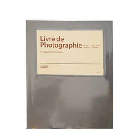 인바이트엘 Black photo album, gray, 30매
