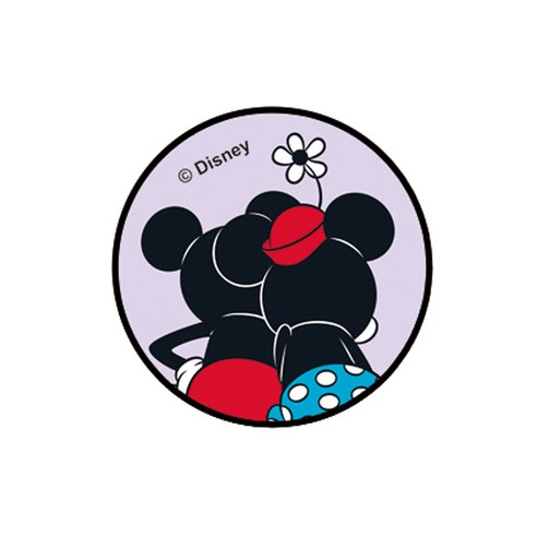 디즈니 미키미니 커플 스마트톡 휴대폰 거치대, 퍼플, 1개