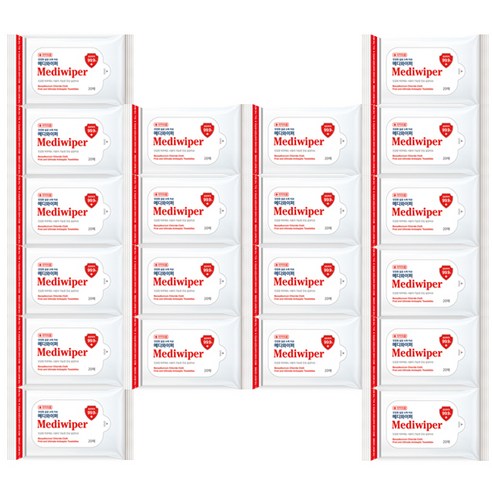 메디와이퍼 손소독 티슈: 언제 어디서나 안심 위생!