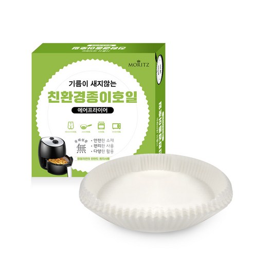 모리츠 에어프라이어용 종이호일 대 23 x 4.5 cm 60p, 1개