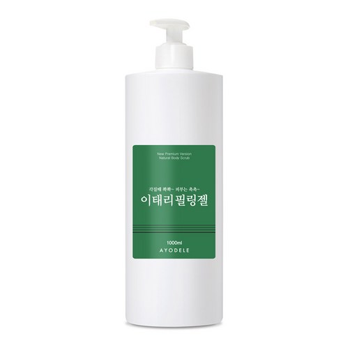 아요델 각질제거 수분촉촉 이태리 필링젤, 1000ml, 1개