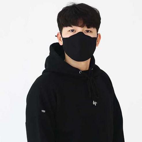 나록스 프리미엄라이트 빨아쓰는 나노필터 패션마스크 L