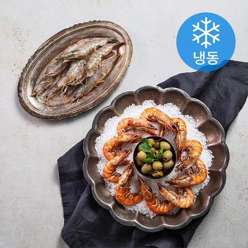 흰다리새우 (냉동), 500g (21~25마리), 1개