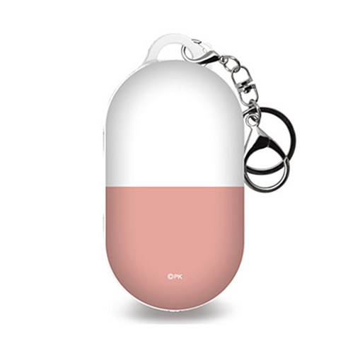 미니모리 모던 갤럭시 버즈 / 플러스 케이스 + 고리, 단일상품, Pill E