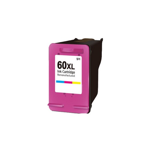 토너피아 HP 호환 No 60XL 컬러잉크, 혼합색상, 1개