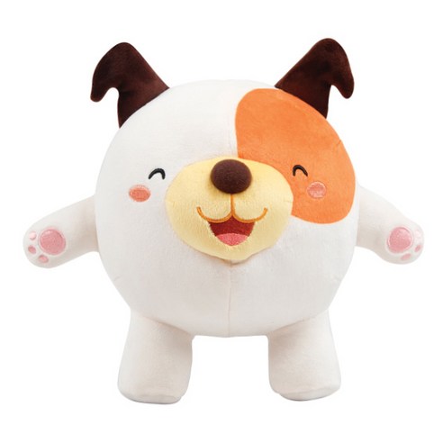 애코와친구들 봉제인형, 280mm, 겁쟁이 강아지 똥강