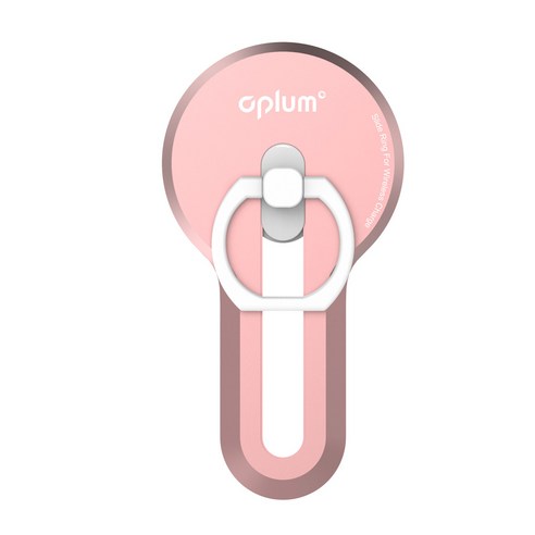 aplum 휴대폰용 슬림 슬라이드 홀더, 로즈골드, 1개