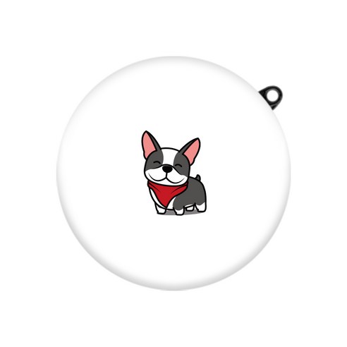 구스페리 동물 일러스트 디자인 LG 톤 플러스 프리 케이스, 단일상품, 프렌치불독