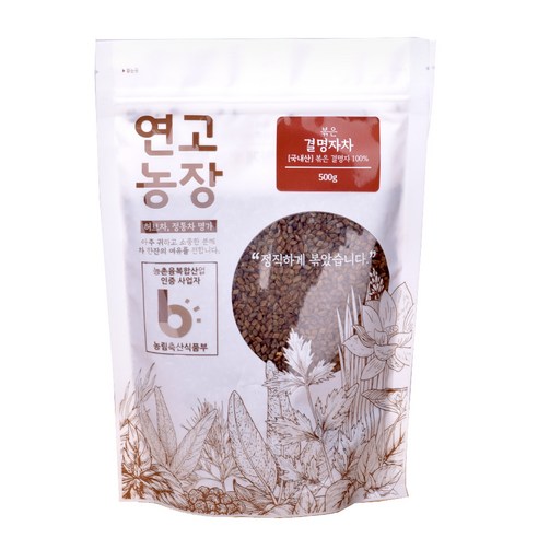 연고농장 국내산 볶은 결명자차, 500g, 1개